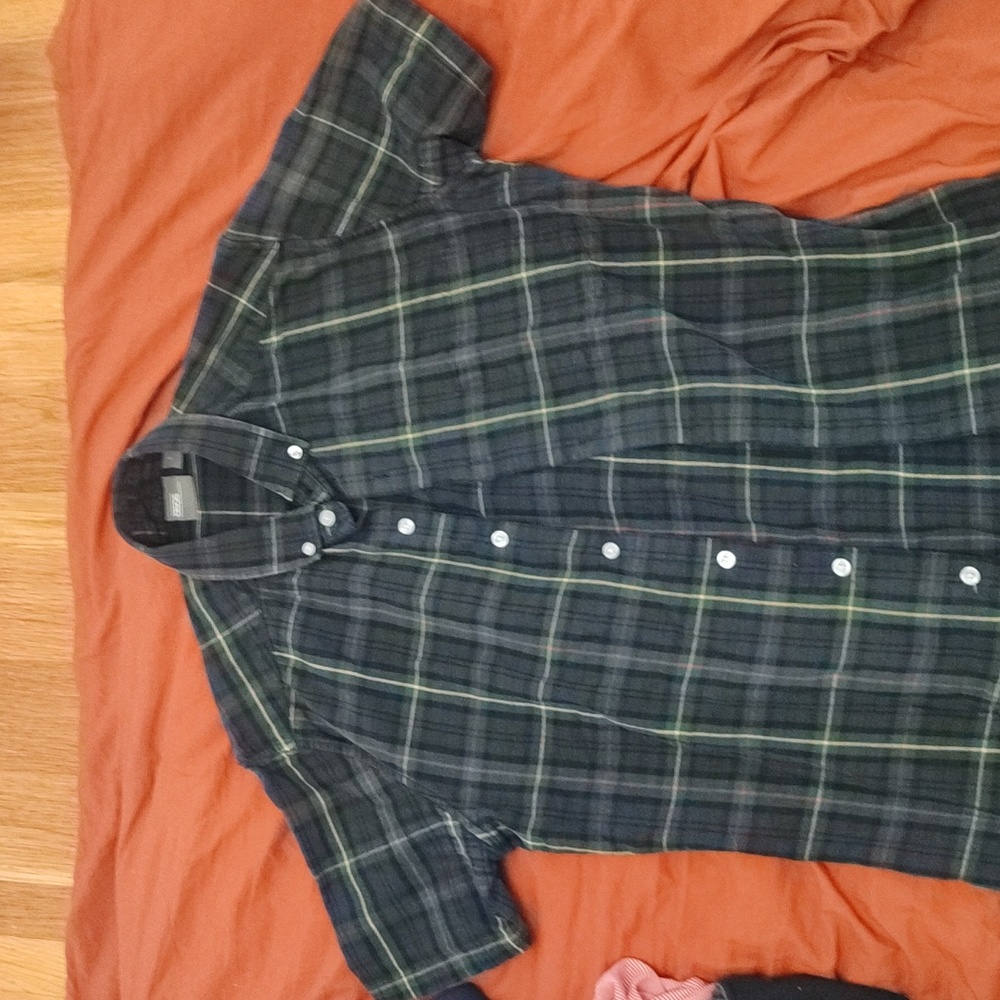 Asos, small, blue short sleeve shirt